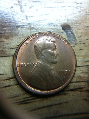 Struck-4-Times!-1971-D-LMC-Off-Center-Strike-And-Rotated