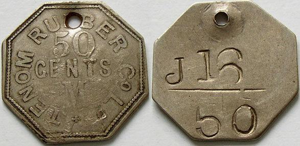 Plantation-Tokens-Of-British-North-Borneo