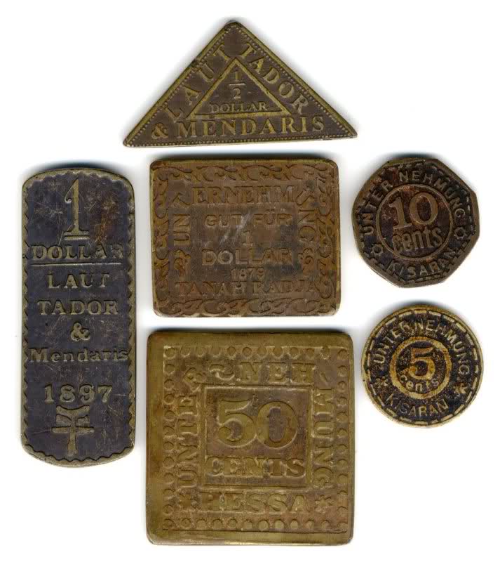 Falsifications-Plantation-Tokens-Netherlands-Indies
