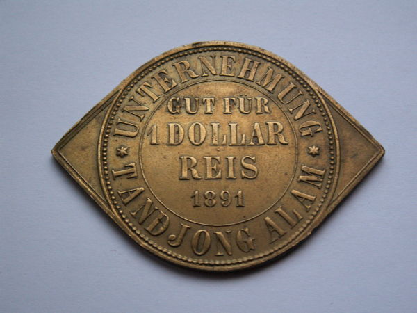 Plantation-Tokens-Netherlands-Indies