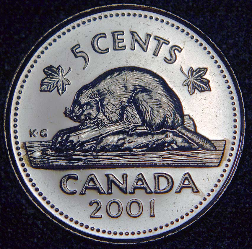2001-Round-&-Oval-Date-5c-Business-Strike-Vs.-Numismatic?