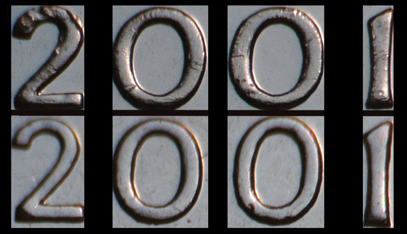 2001-Round-&-Oval-Date-5c-Business-Strike-Vs.-Numismatic?