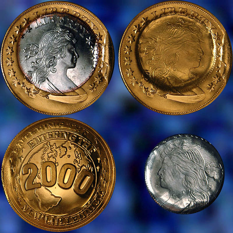 Cw:-Lincoln-Sac-$1-Double-Denomination-Error-Sold