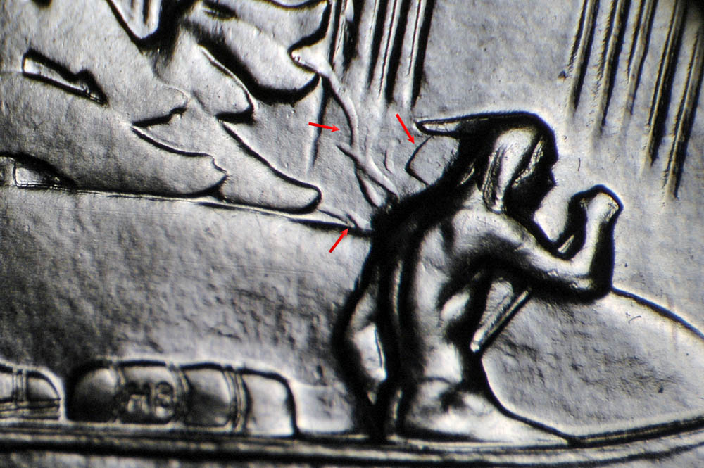 1975-PL-Nickel-Dollar-Wild-Clash-Die-Reverse