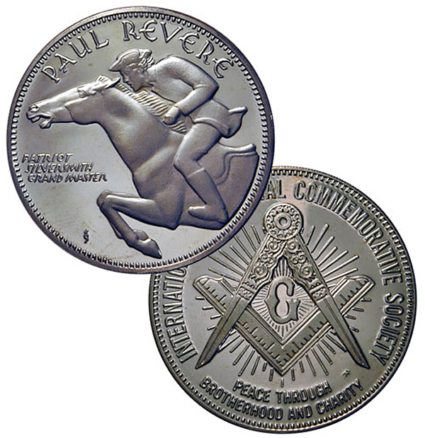 999-Silver-&-24k--Paul-Revere-Bi-Centennial-Coin