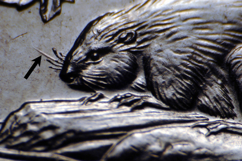 1965-5c-Die-Gouge-Whisker-+-Tripled-Die