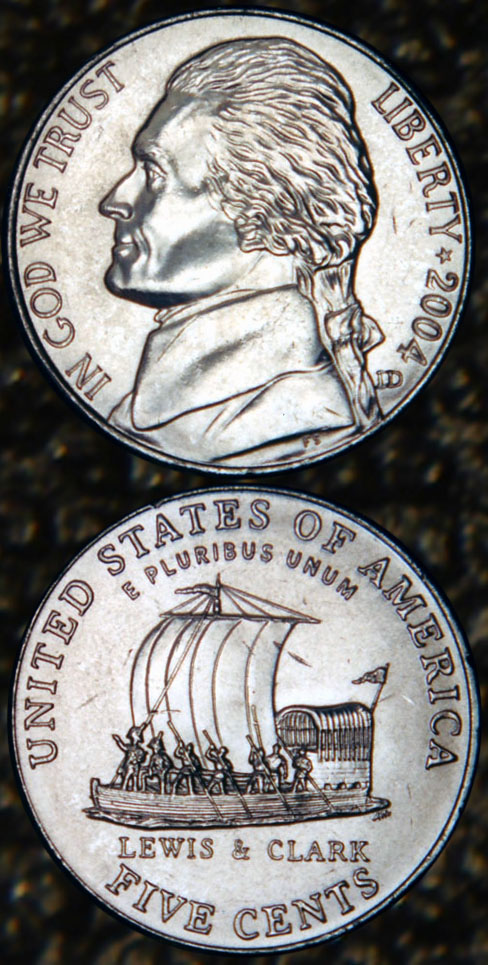 2004-D-Keelboat-Nickel-D-Over-D-Mintmark!--Dropped-D.