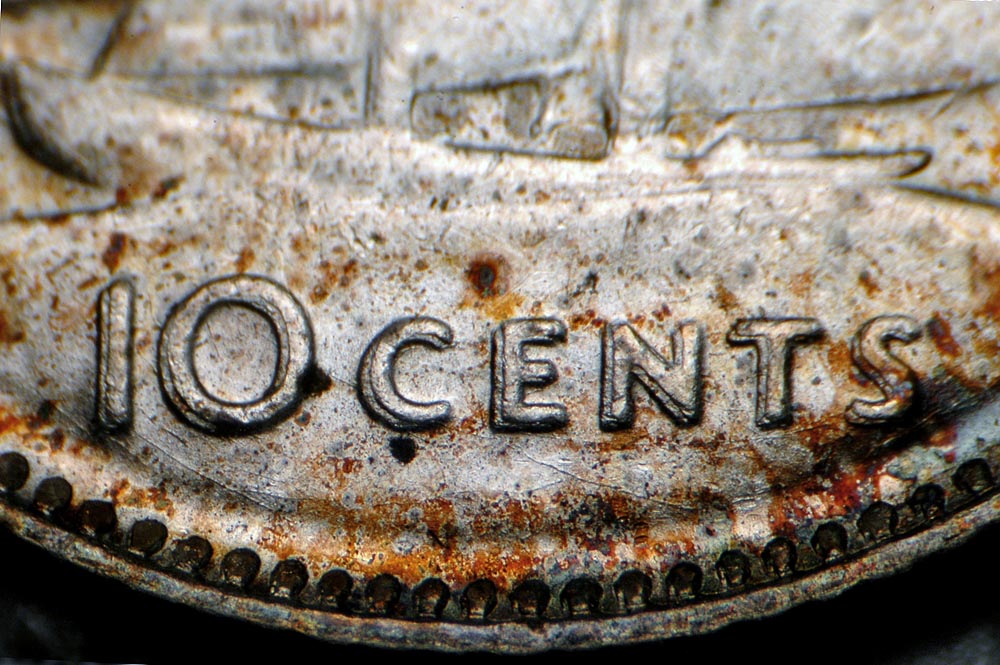 1951-Doubled-Die-Reverse-10c.--Really-Nice!