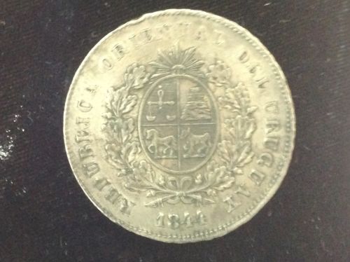 1844-Uruguay-Peso-Fuerte