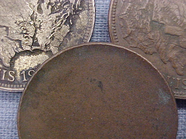 1904-St.-Louis-Fair-Medal-And-...-Blank-Planchet-!-Unique-?