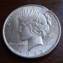 1922-Peace-Dollar---PMD-Or-Flawed-Planchet?
