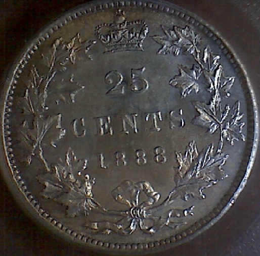 New-Arrival---1888-25-Cents-Narrow-8-S-MS-63