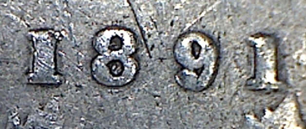 1891-5-Cents---Repunched-9/9?