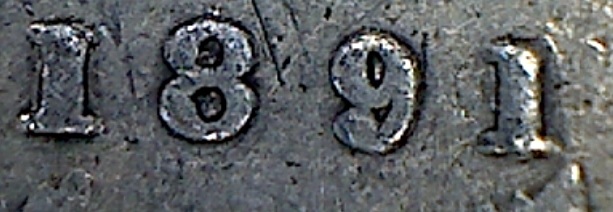 1891-5-Cents---Repunched-9/9?