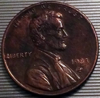 Penny-1983-Errors-On-Coin