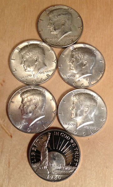 JFK-Half-Dollar-Roll-Hunters:-Silver,-Proofs-And-Other-Finds