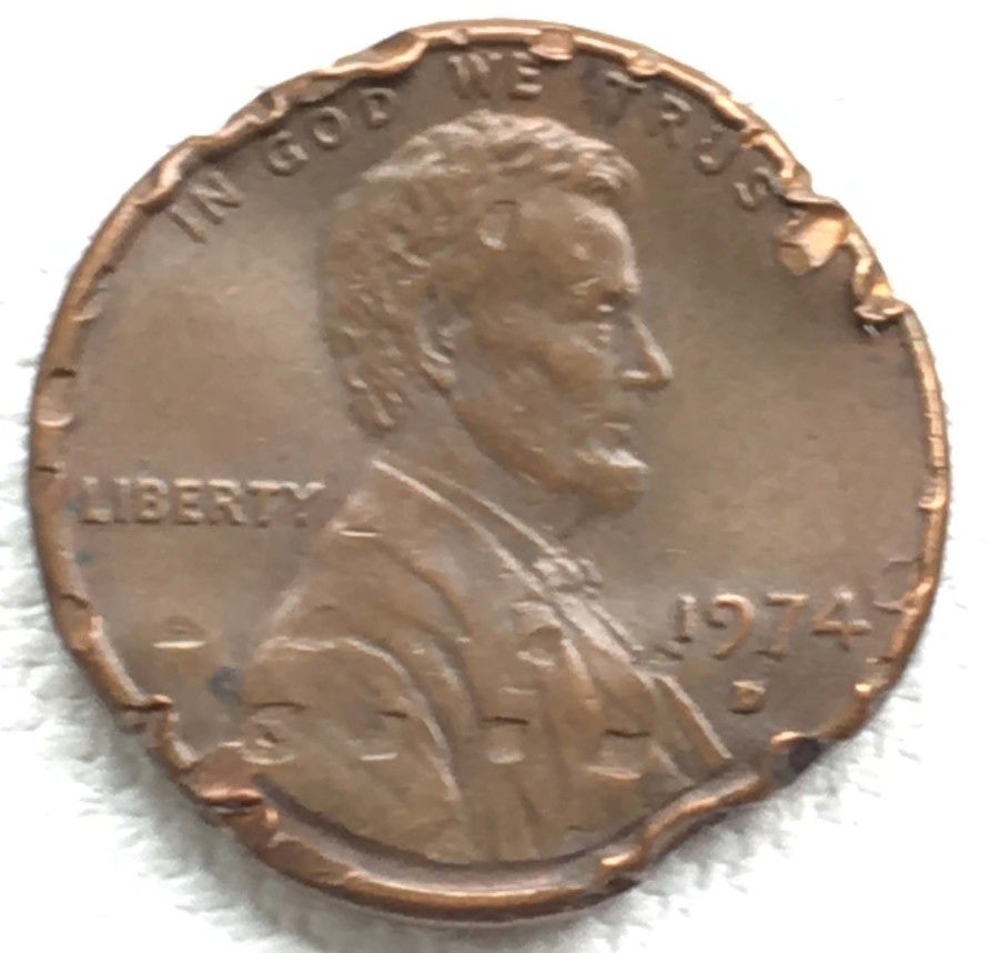 1974-D-Penny-Mangled-Or-Mint-Error