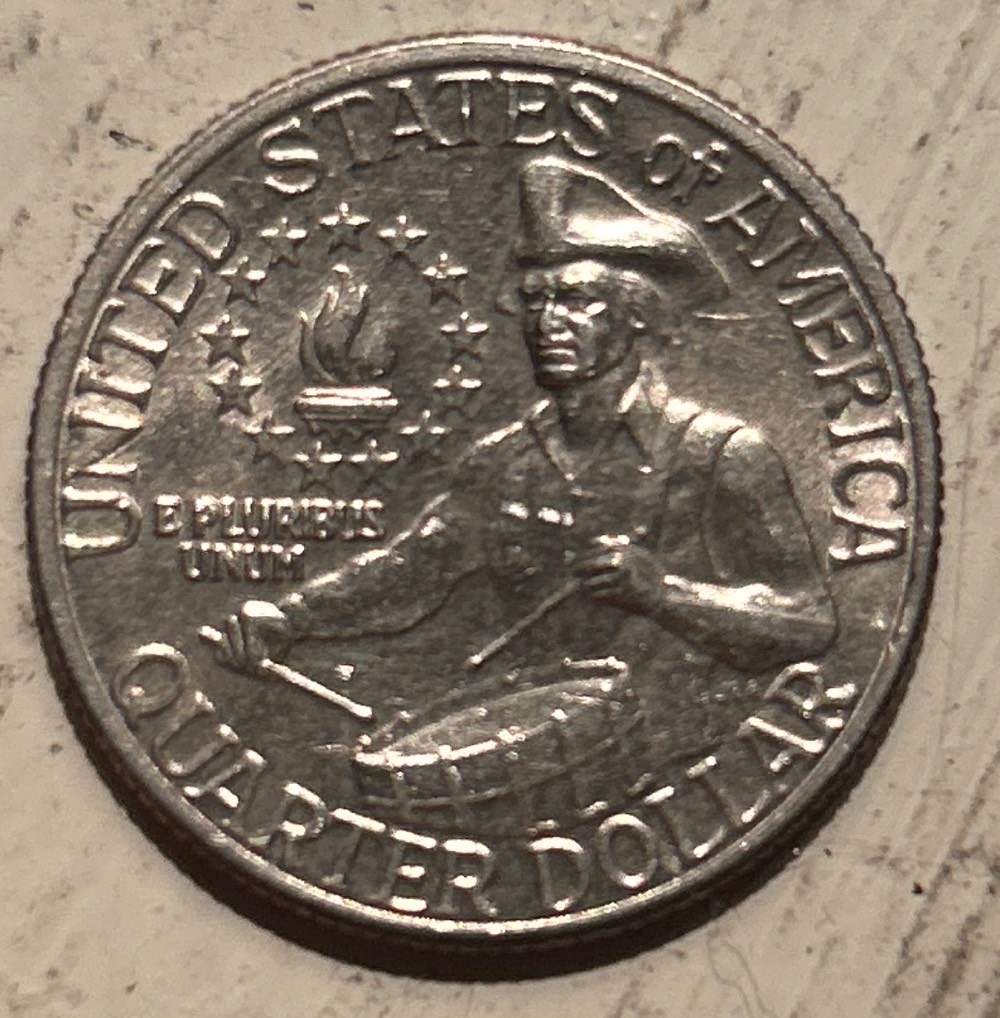1976-Bicentennial-Quarter-With-Missing-Ponytail