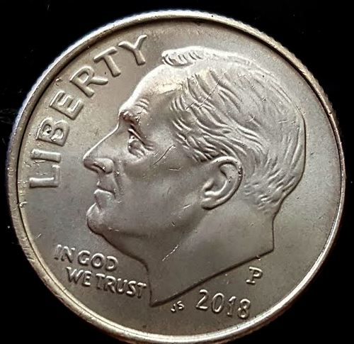 2018-Dime-With-About-20-Die-Chips....