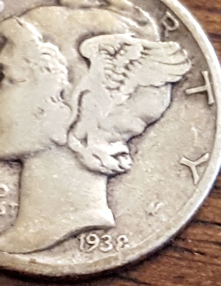 Mercury-Dime-1938?-No-Mint-On-Back