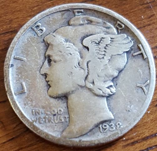 Mercury-Dime-1938?-No-Mint-On-Back