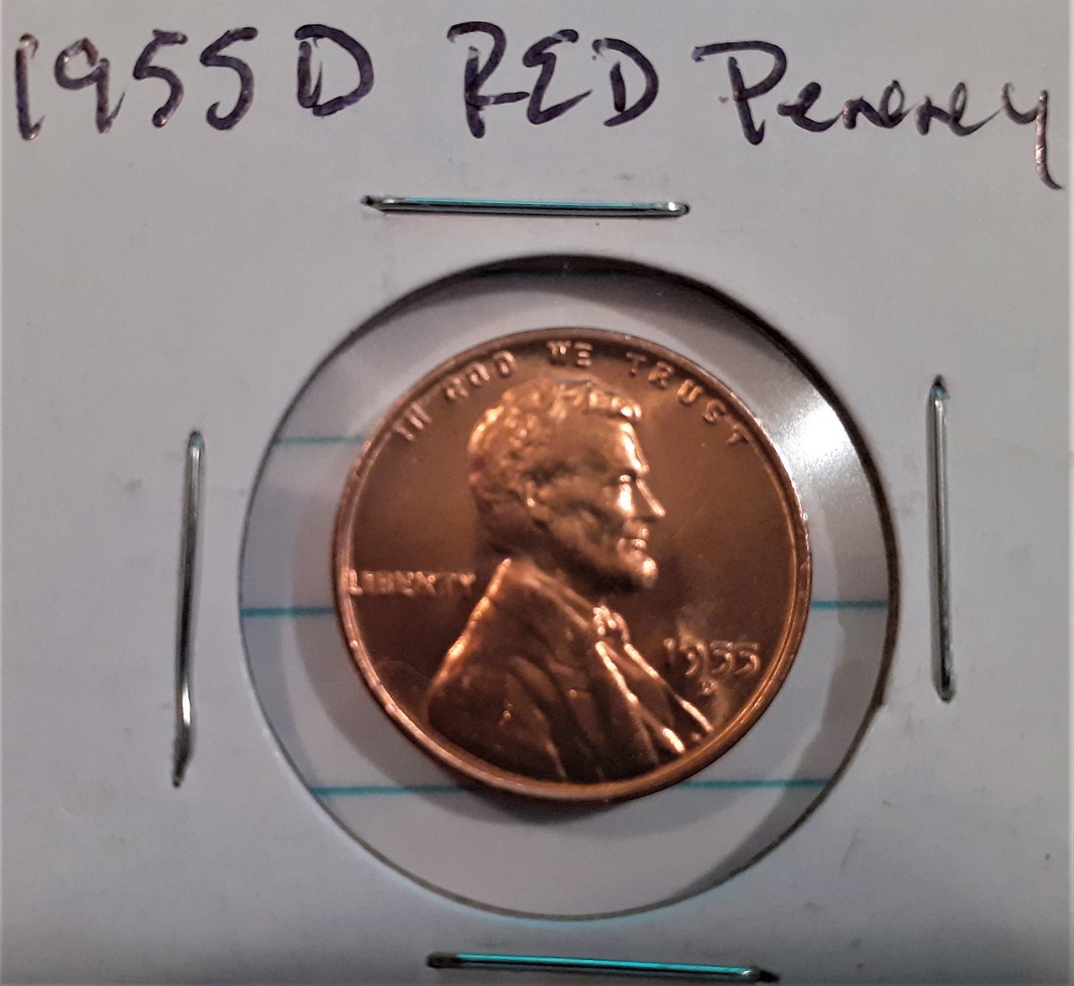 1955-D,-1957-D,-1957-All-Red-Pennies