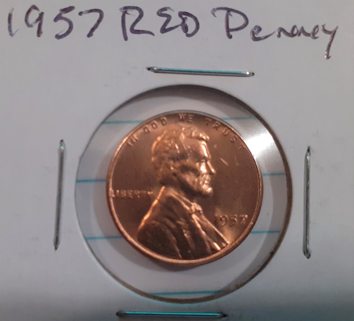 1955-D,-1957-D,-1957-All-Red-Pennies