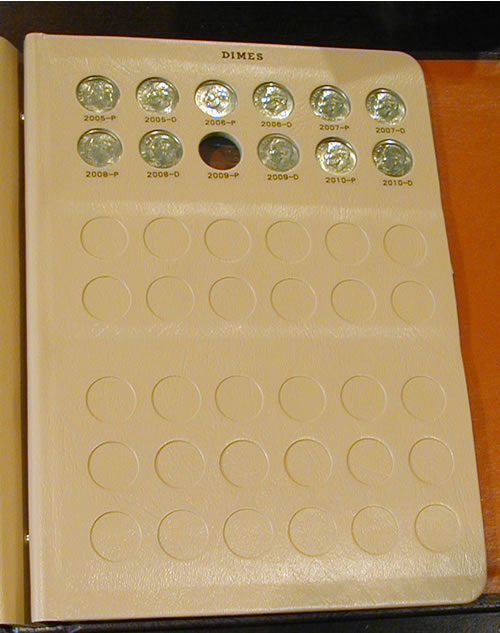 US-Satin-Finish-2005-2010-Coins-In-Dansco-Albums---With-Pix!