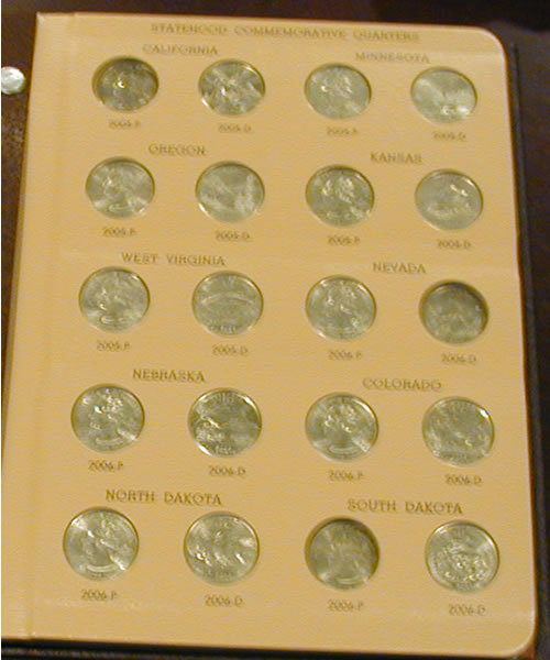 US-Satin-Finish-2005-2010-Coins-In-Dansco-Albums---With-Pix!
