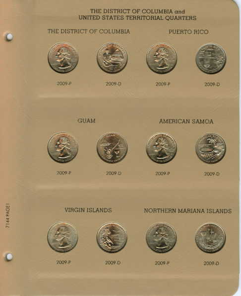 US-Satin-Finish-2005-2010-Coins-In-Dansco-Albums---With-Pix!