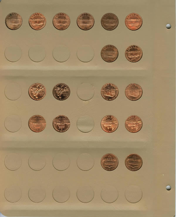 US-Satin-Finish-2005-2010-Coins-In-Dansco-Albums---With-Pix!