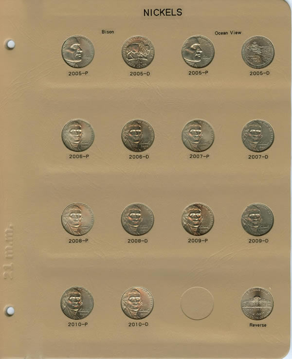 US-Satin-Finish-2005-2010-Coins-In-Dansco-Albums---With-Pix!