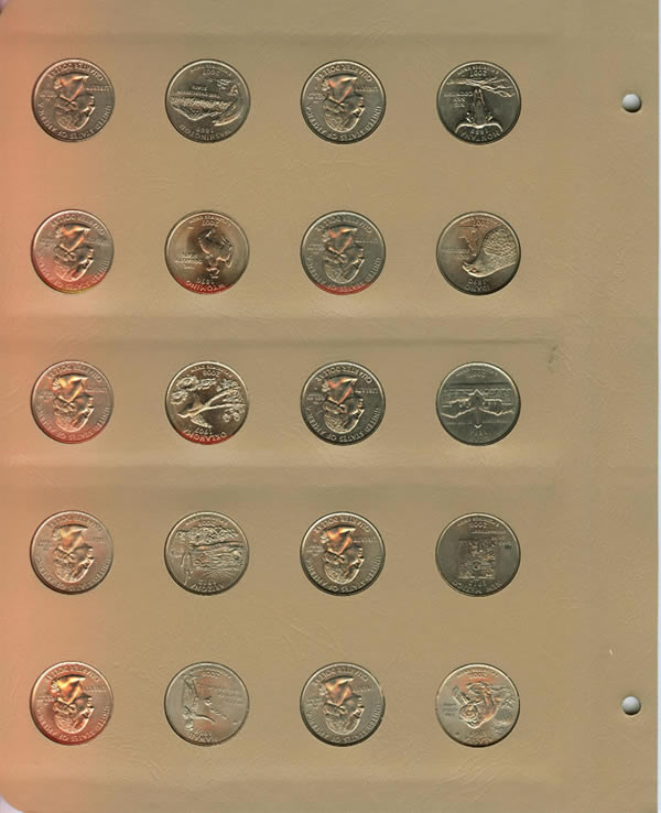 US-Satin-Finish-2005-2010-Coins-In-Dansco-Albums---With-Pix!