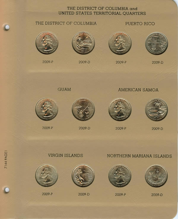 US-Satin-Finish-2005-2010-Coins-In-Dansco-Albums---With-Pix!