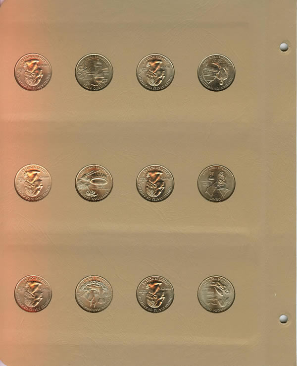 US-Satin-Finish-2005-2010-Coins-In-Dansco-Albums---With-Pix!
