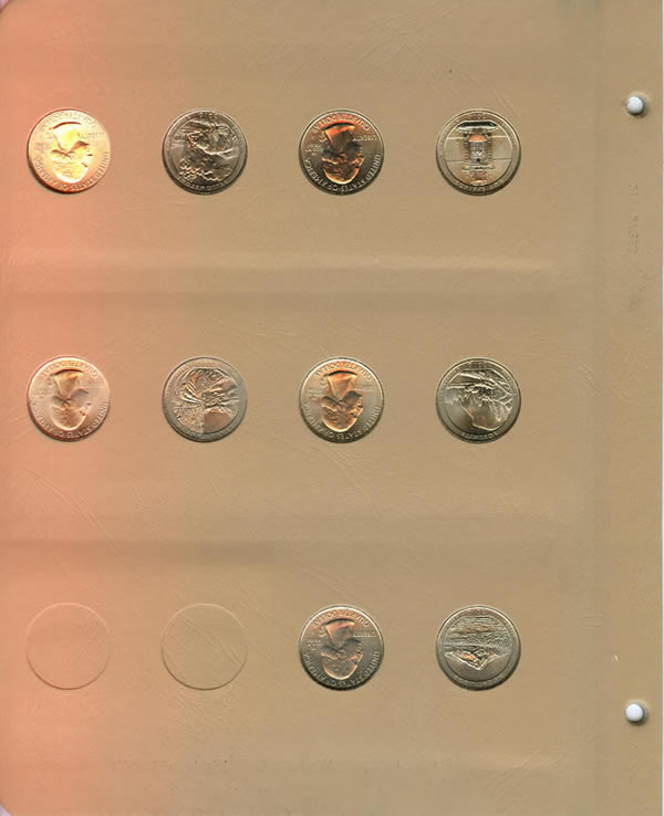 US-Satin-Finish-2005-2010-Coins-In-Dansco-Albums---With-Pix!