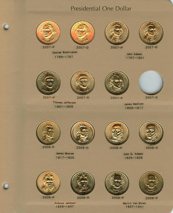 US-Satin-Finish-2005-2010-Coins-In-Dansco-Albums---With-Pix!
