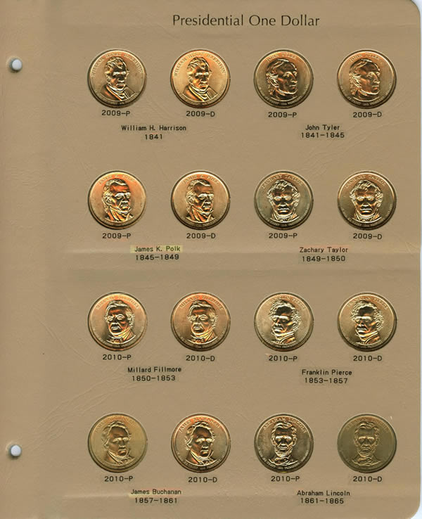 US-Satin-Finish-2005-2010-Coins-In-Dansco-Albums---With-Pix!