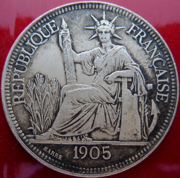 1905-French-Indo-China-Piastre-De-Commerce---Real-Or-Fake?
