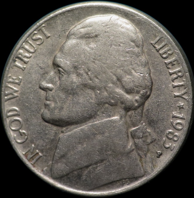 1983-P-Jefferson-Nickel-Struck-Through?