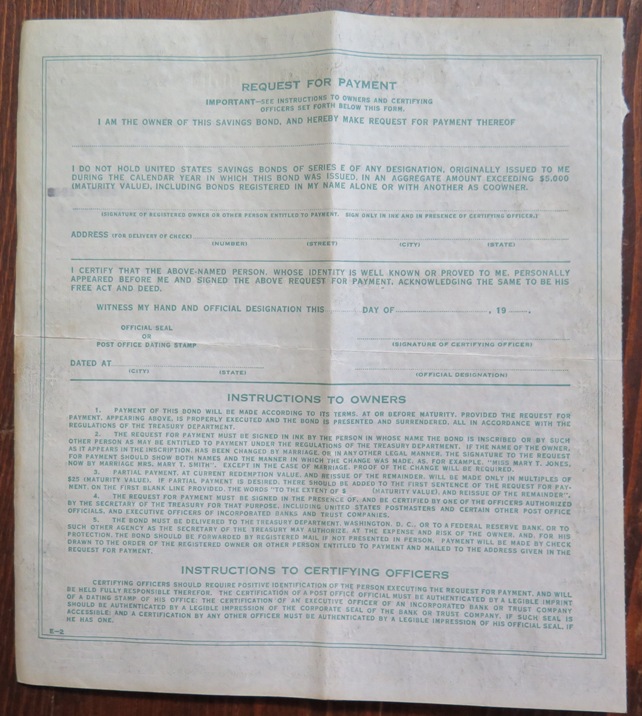 1943-$100-War-Bond---Worth-Keeping?