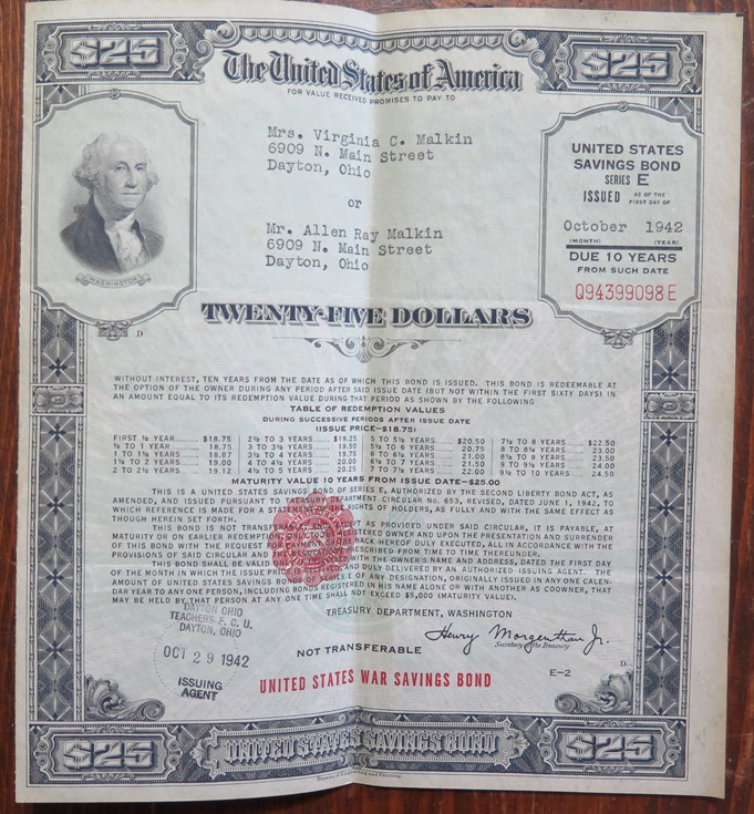 1943-$100-War-Bond---Worth-Keeping?