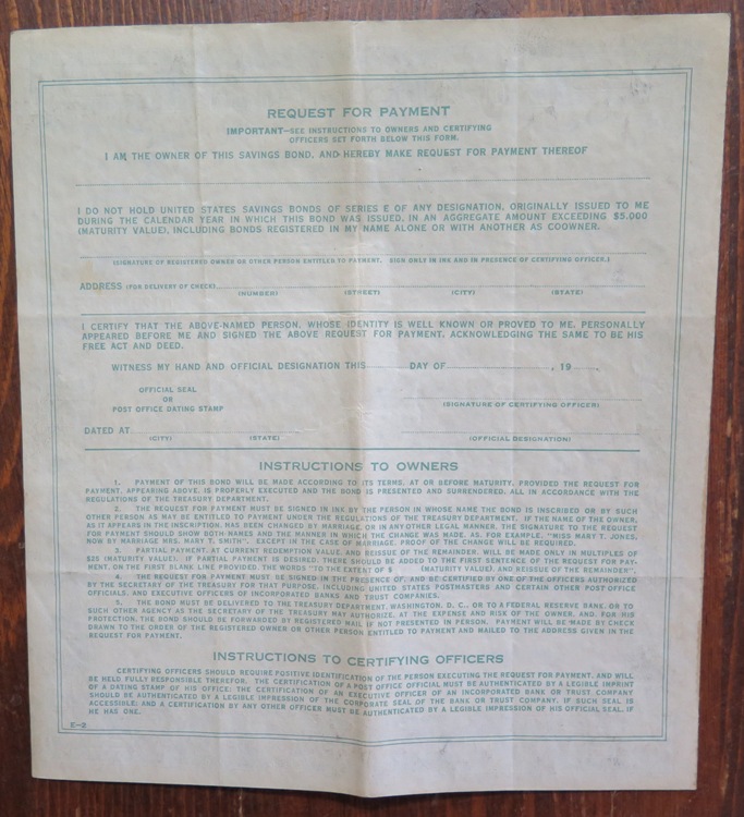 1943-$100-War-Bond---Worth-Keeping?