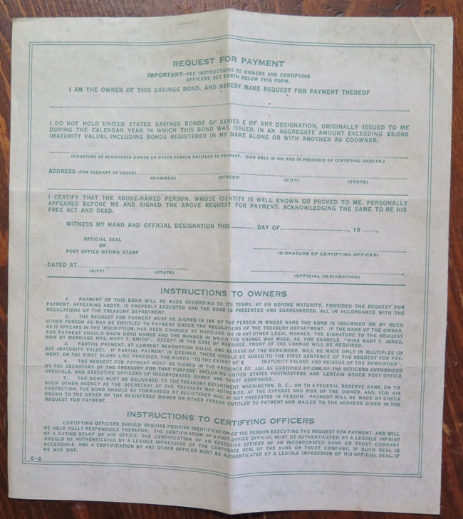 1943-$100-War-Bond---Worth-Keeping?