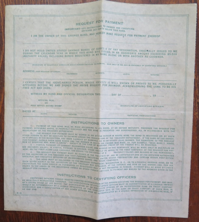 1943-$100-War-Bond---Worth-Keeping?