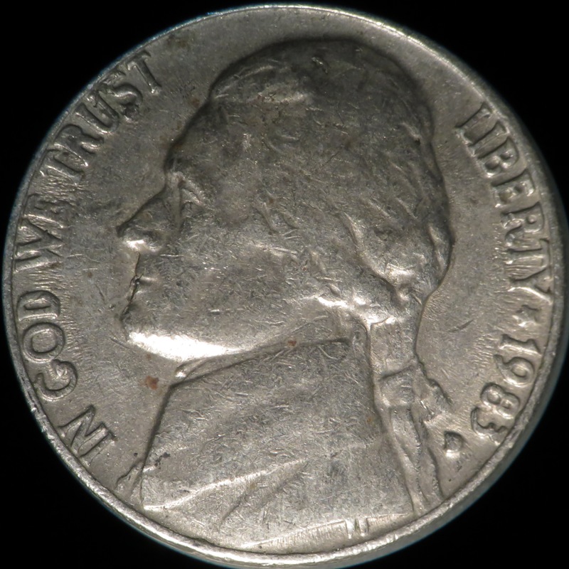 1983-D-Jefferson-Nickel---Designers-Initials