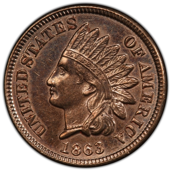 1863-Indian-Head-Cent-For-Grading