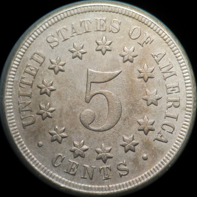 1867,-Shield-Nickel,-No-Rays,-FS-1308-RPD---Grade?