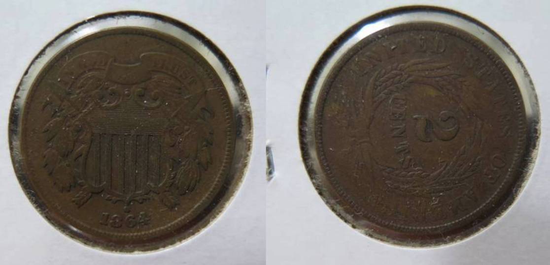1864-Two-Cent-For-Grading