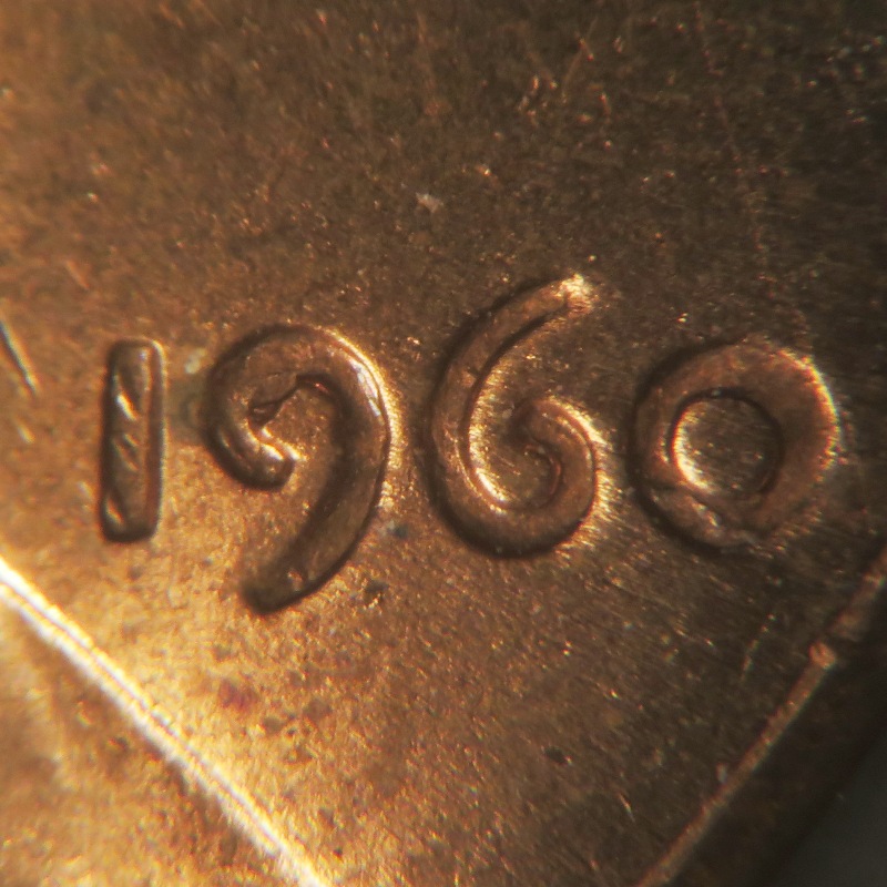 1960-P-LMC-Large-Date---Neat-Die-Chips/Cracks